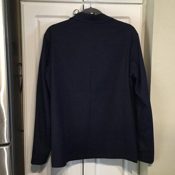 SELECTED/HOMME Dark Navy Hybrid Button Up Blazer/Jacket - Picture 2 of 4